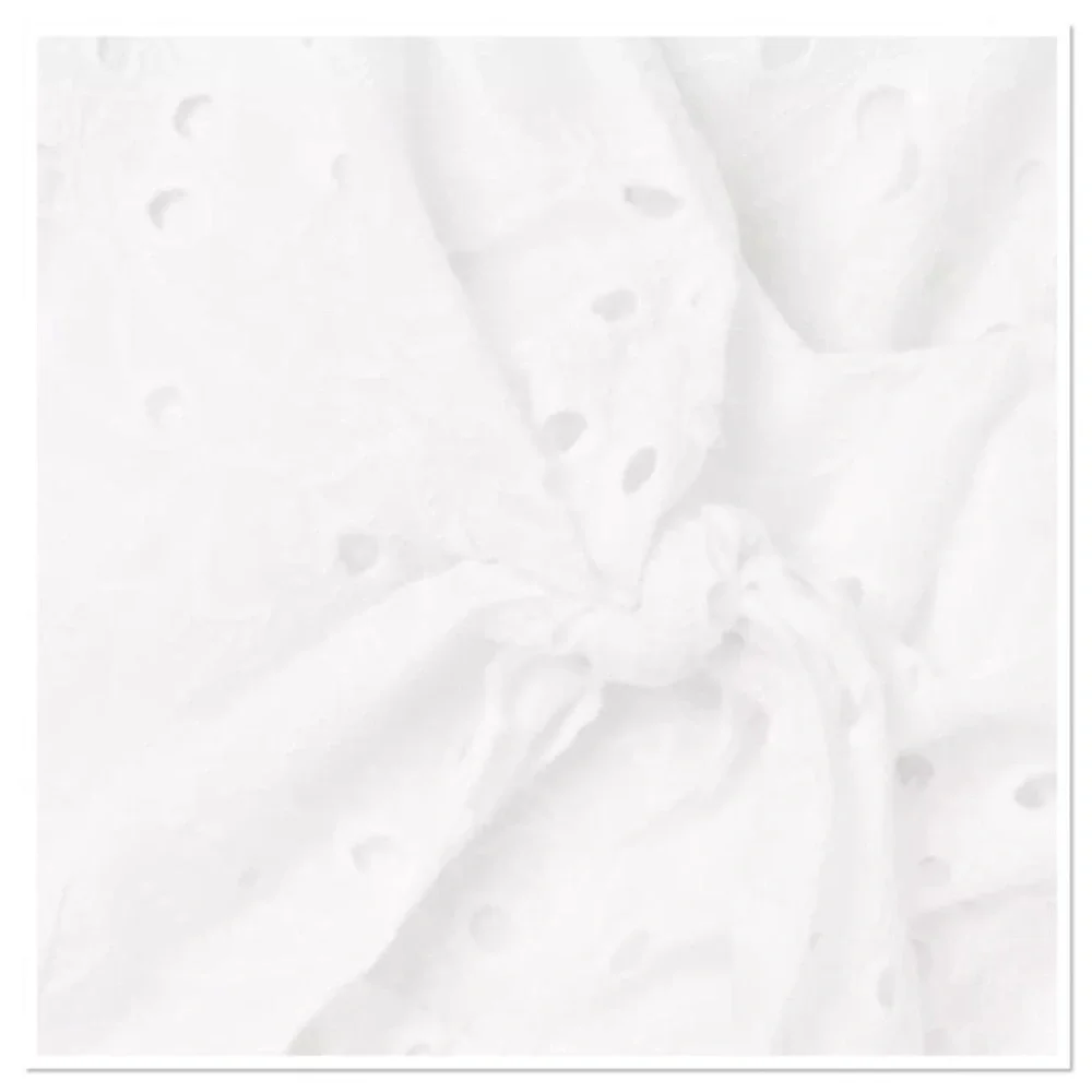 Lilly Pulitzer Midi Dress Elegant White Eyelet Dress Size 16 - Picture 4 of 5